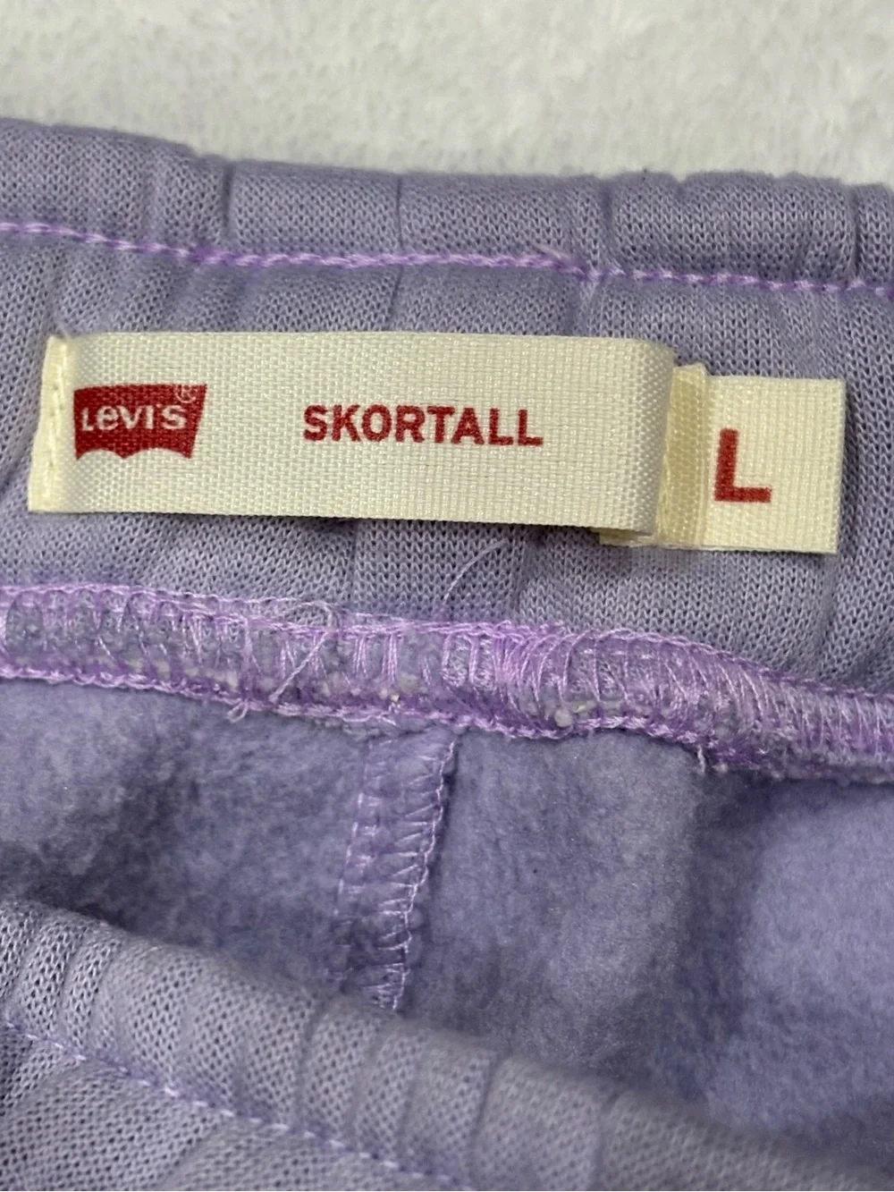 Levi’s Girls Lavender Fleece Cargo Sweatpants Size L (12–13)